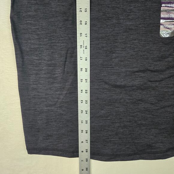 Coleman Brushed Knit Henley Longsleeve Snap Button up Shirt Mens Medium 0671 - Picture 7 of 9